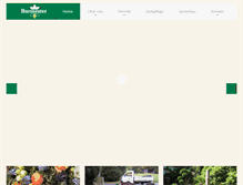 Tablet Screenshot of friedhofsgaertnerei-burmester.de